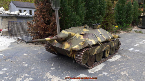 ~MSE~ 1/16 ~ RC Panzer "Hetzer" - mit Metallketten & Elmod