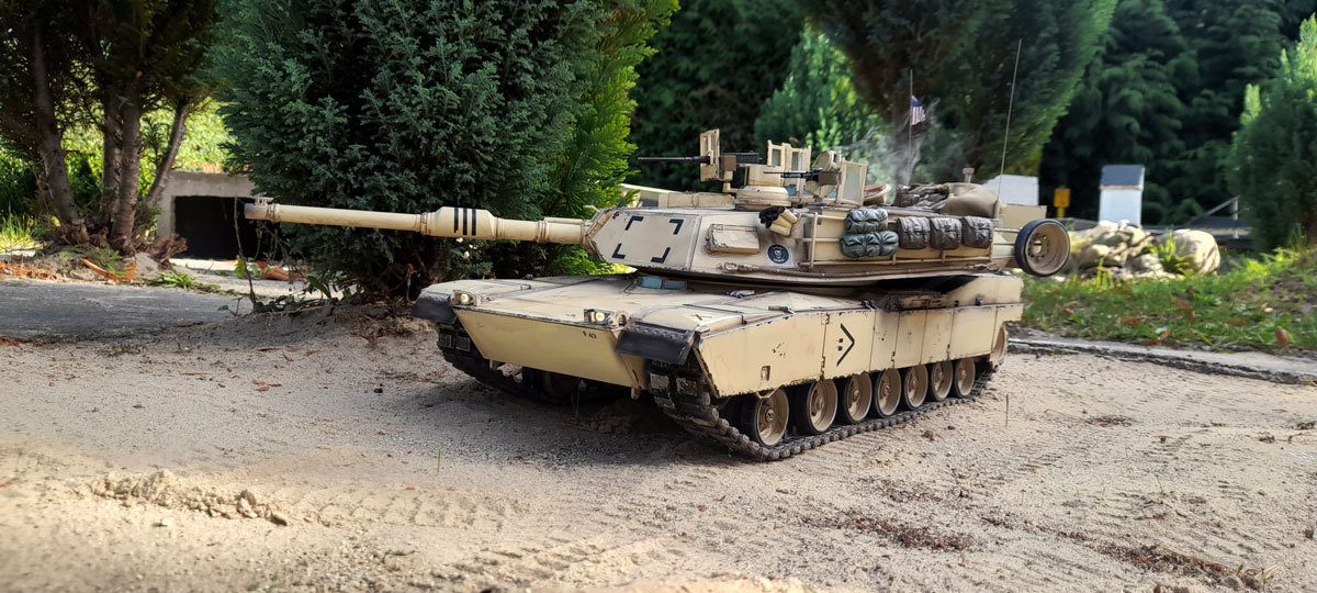 ~MSE~ 1/16 RC Panzer "M1A2 Abrams" - desert (Vorbestellung)