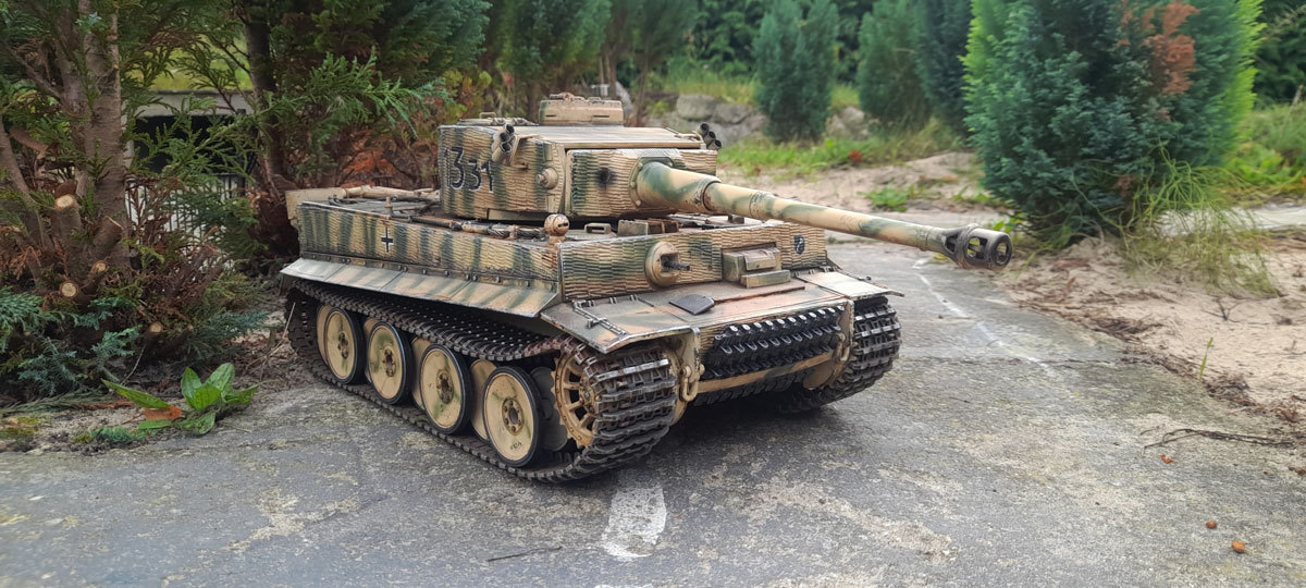 ~MSE~ RC Tank ~ " Panzerkommandant M. Wittmann" - Tiger 1 "1331"