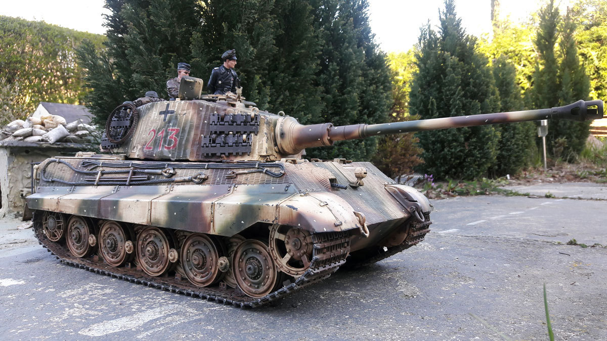 ~MSE~ RC Tank King Tiger "La Gleize 213" - Peiper
